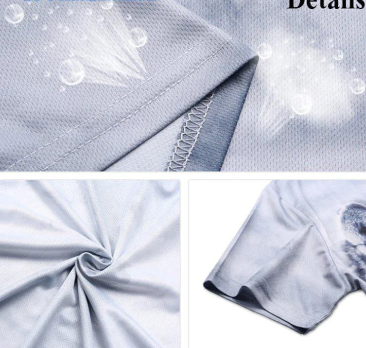 Men's F1 T-Shirt BMW 3D Print Quick-Dry Short Sleeve