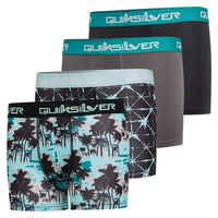 Quiksilver Boys Stretch Boxer Briefs (4 Pack), Quiksilver Boys Performance Boxer Briefs – 4 Pack