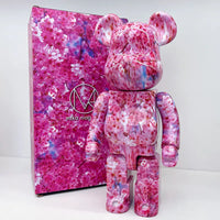 Bearbrick Floral Kid's Violent Bear Figurine Model