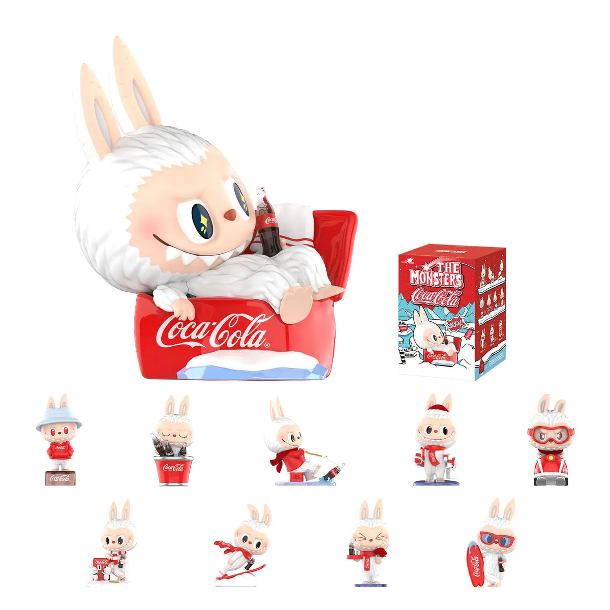 POP MART The Monsters × Coca-Cola Blind Box (Single Box)