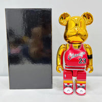 Bearbrick Floral Kid's Violent Bear Figurine Model