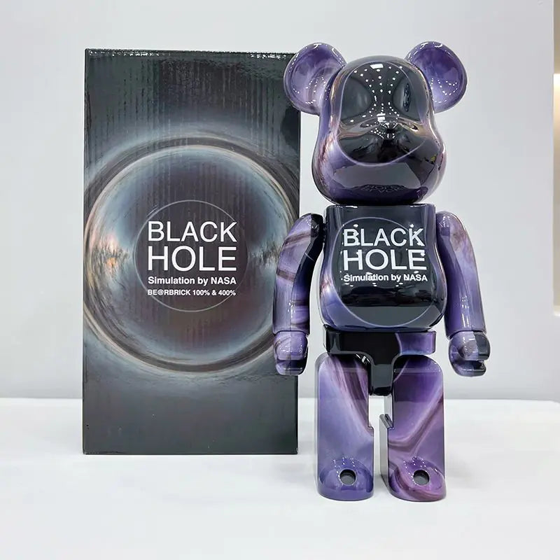 Bearbrick Floral Kid's Violent Bear Figurine Model