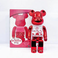 Bearbrick Floral Kid's Violent Bear Figurine Model