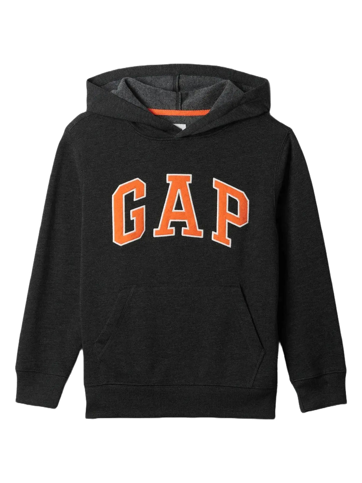 GAP Boys Logo Hoodie Hooded Sweatshirt Grey XL