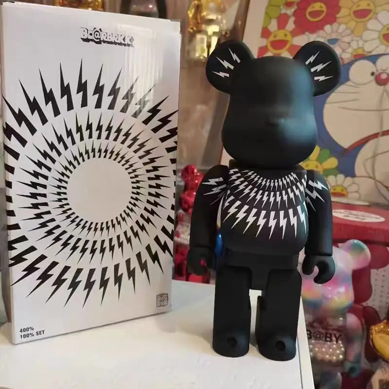 Bearbrick 400 Violent Bear Figurine Trendy Gift