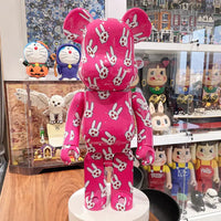 Bearbrick Floral Kid's Violent Bear Figurine Model