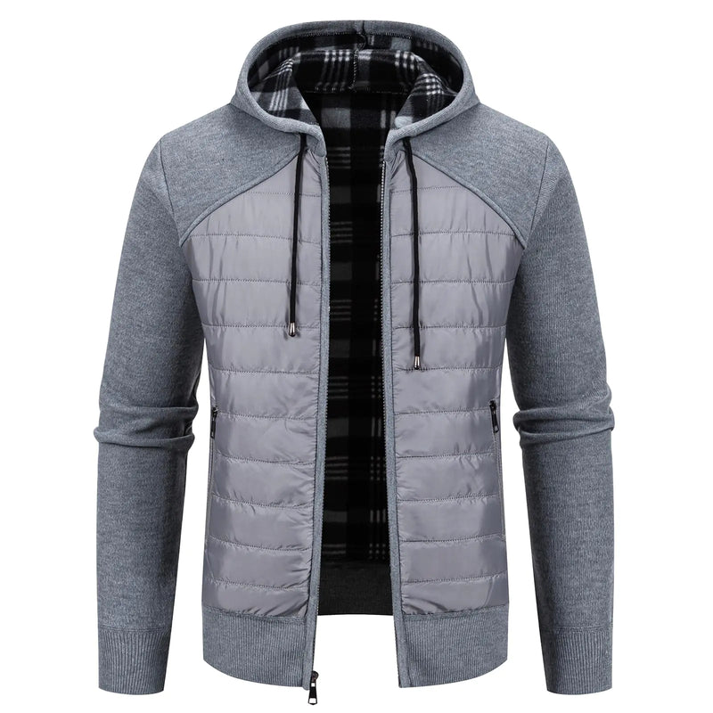 Fleece Zip Cardigan Hoodie