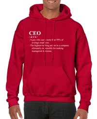 CEO Definition Men’s Hoodie