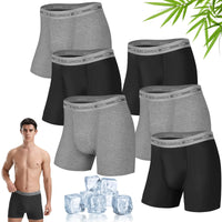 IGOLUMON Mens Bamboo Boxer Briefs (6 Pack), IGOLUMON Soft Bamboo Trunks – 6 Pack