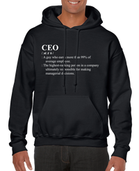 CEO Definition Men’s Hoodie