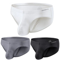 ZONBAILON Ice Silk Pouch Briefs – XL, ZONBAILON Bulge Pouch Ice Silk Briefs