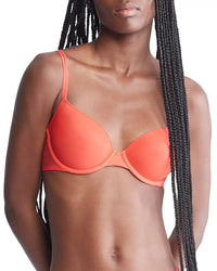 Calvin Klein Sheer Marquisette Lightly Lined Demi Bra