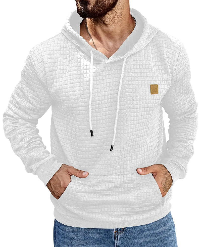 Men’s Waffle Pullover Hoodie