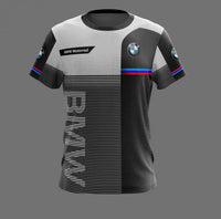 Men's F1 T-Shirt BMW 3D Print Quick-Dry Short Sleeve