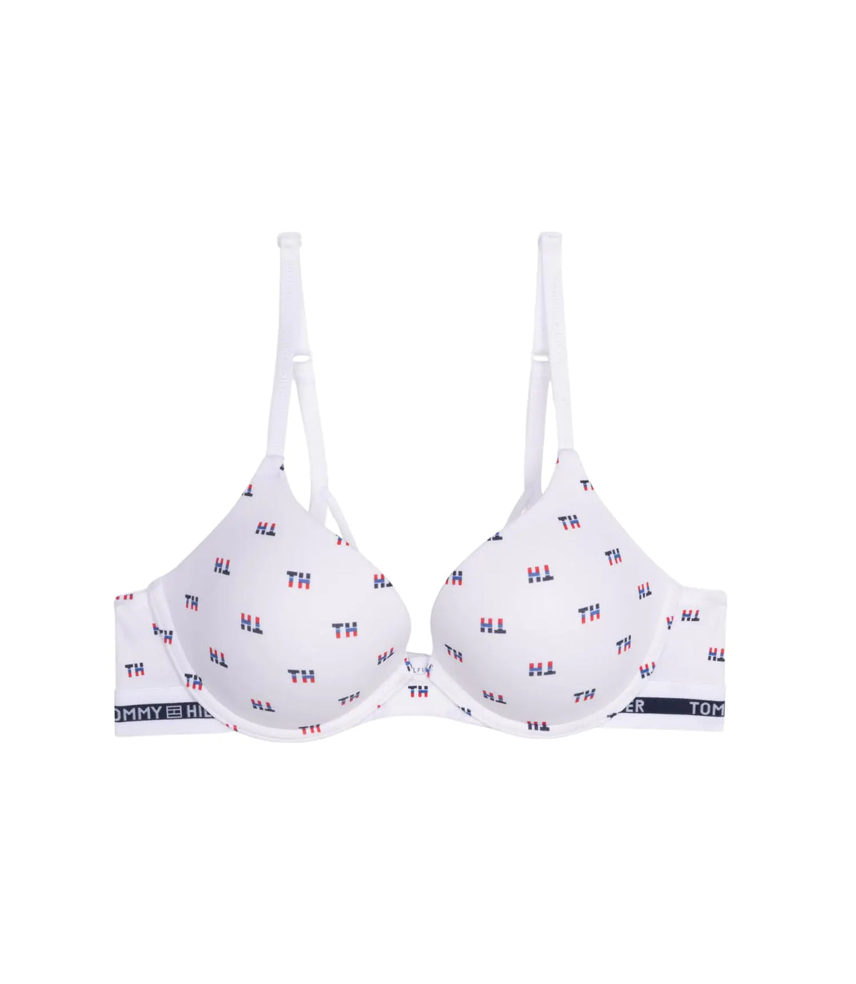 Tommy Hilfiger Womens Push Up with Strappy Soft Bra 34A