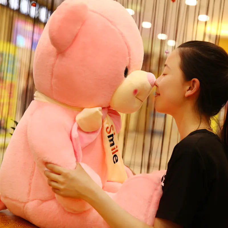 Plush Teddy Bear with Scarf - Customizable Gift