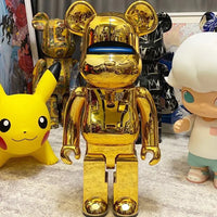 Bearbrick Floral Kid's Violent Bear Figurine Model