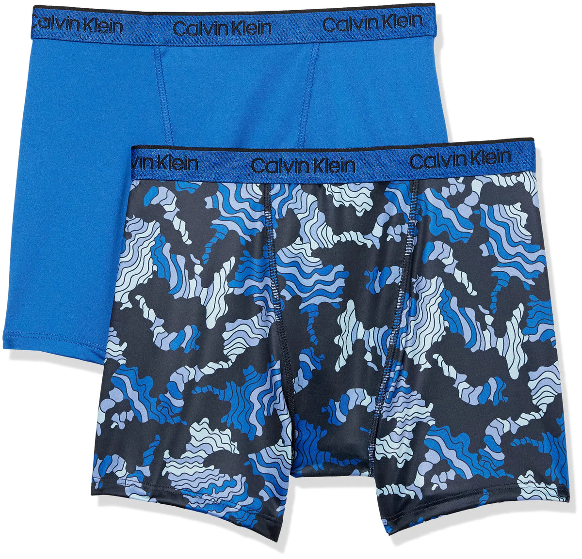 Calvin Klein Boys Kids Performance Boxer Brief Underwear Multipack