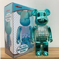 Bearbrick Floral Kid's Violent Bear Figurine Model