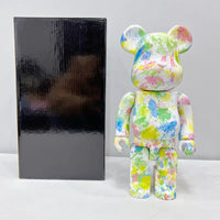 Bearbrick Floral Kid's Violent Bear Figurine Model