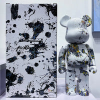 Bearbrick Floral Kid's Violent Bear Figurine Model