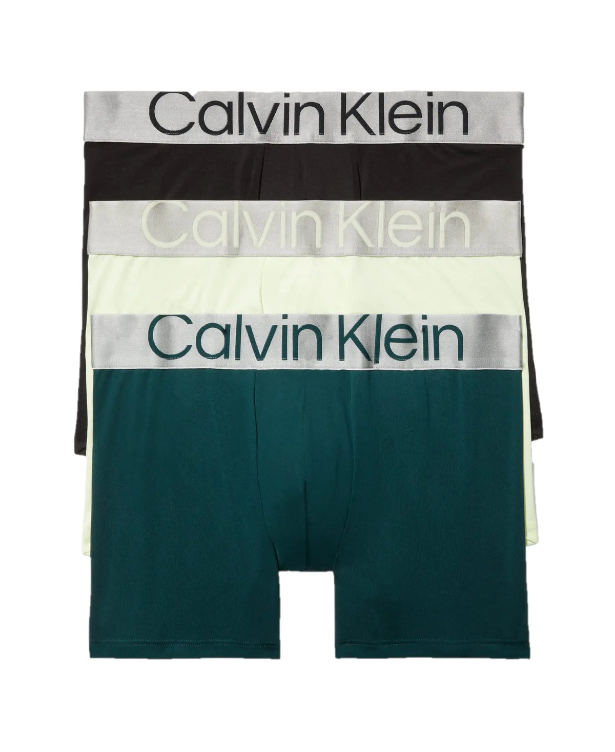 Calvin Klein Mens Reconsidered Steel Micro 3-Pack Boxer Brief