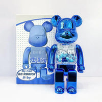 Bearbrick Floral Kid's Violent Bear Figurine Model