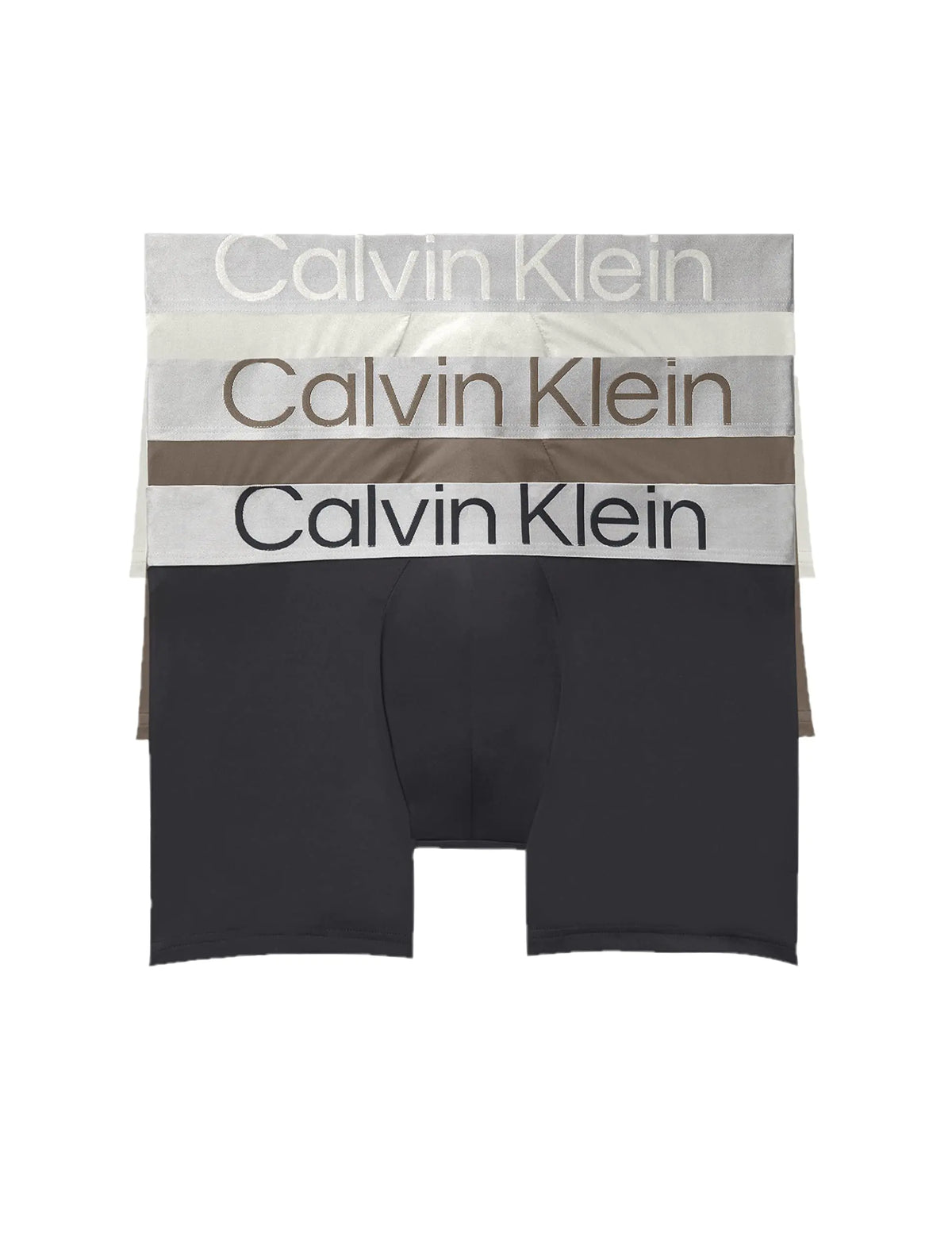 Calvin Klein Mens Reconsidered Steel Micro 3-Pack Low Rise Trunk