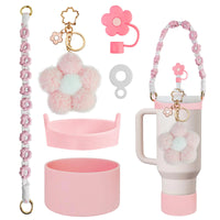 VirgoCCY Stanley Cup Accessories Set (Pink)