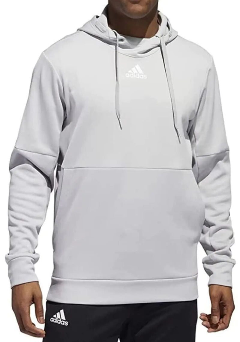 adidas Mens Team Issue Training Pullover Hoodie Grey XL