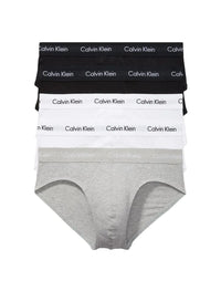 Calvin Klein Mens Cotton Stretch 5-Pack Hip Brief