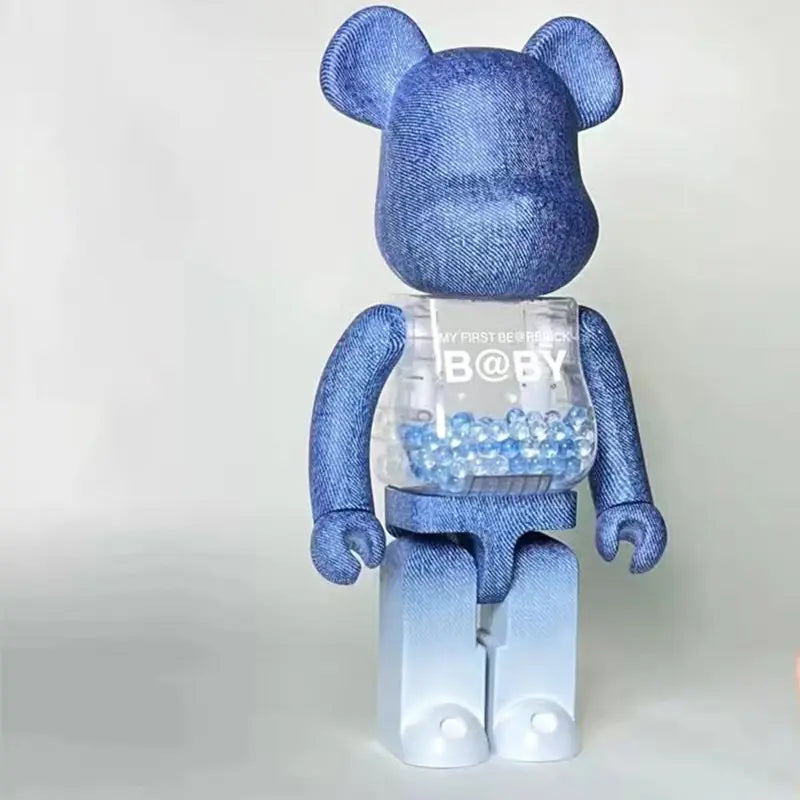 Bearbrick Floral Kid's Violent Bear Figurine Model