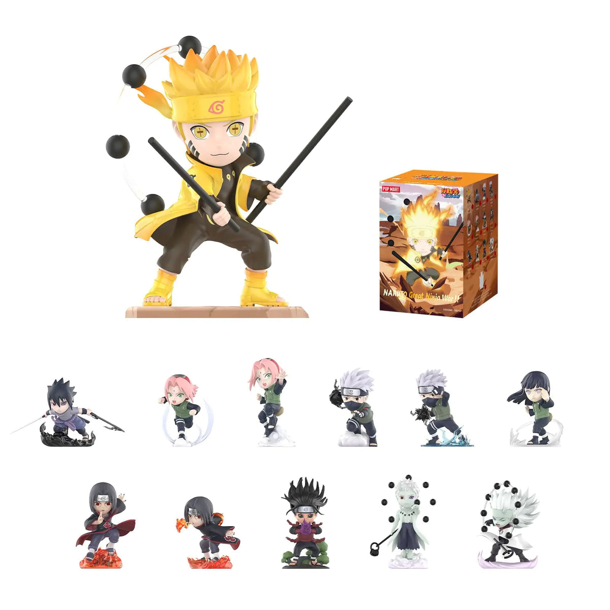 POP MART Naruto Ninkai Taisen Blind Box (Single Box)