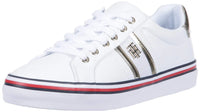Tommy Hilfiger Womens Fentii Sneaker White 6.5