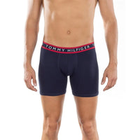 Tommy Hilfiger Mens Underwear 3 Pack Cotton Classics Trunks Mahogany L