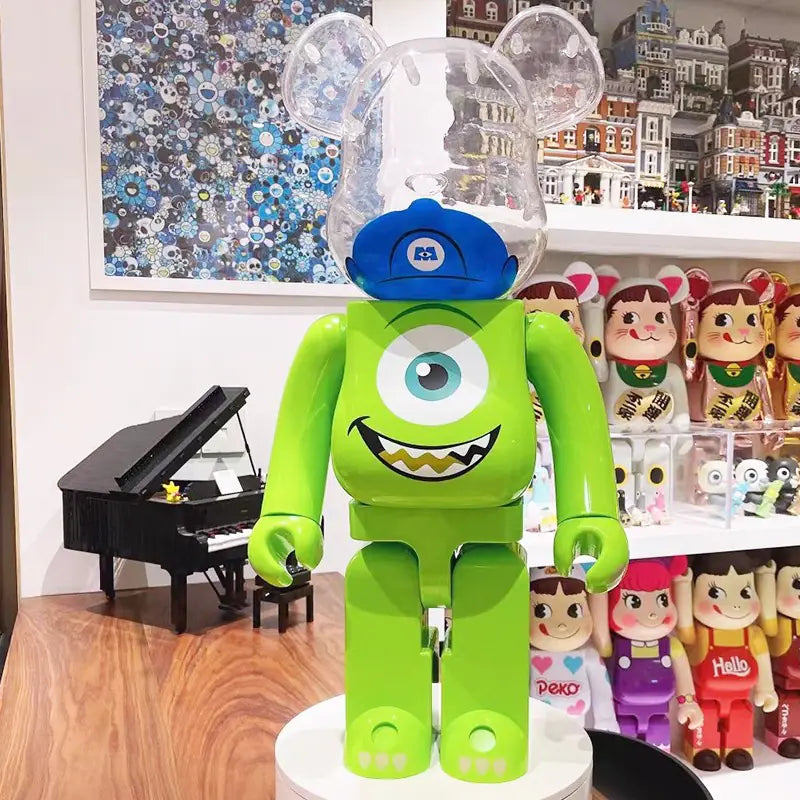 Bearbrick Floral Kid's Violent Bear Figurine Model