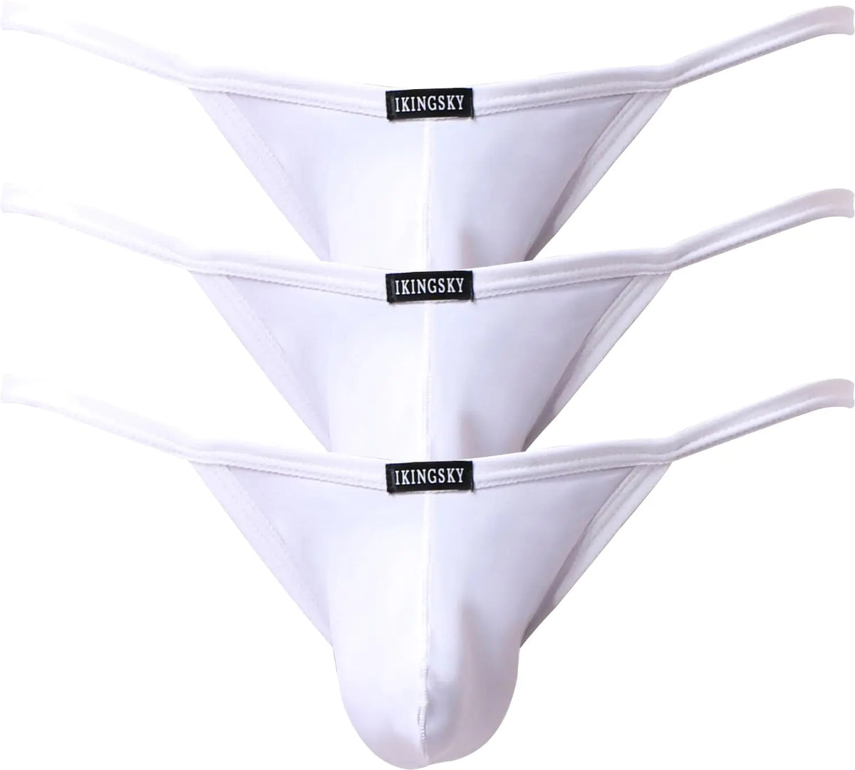 IKINGSKY Pouch Thong Underwear – 3 Pack, IKINGSKY Low Rise Pouch Thong – 3 Pack