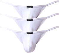 IKINGSKY Pouch Thong Underwear – 3 Pack, IKINGSKY Low Rise Pouch Thong – 3 Pack