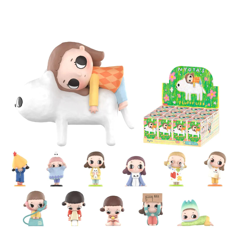 POP MART Nyota Fluffy Life Blind Box Set (12PCS)