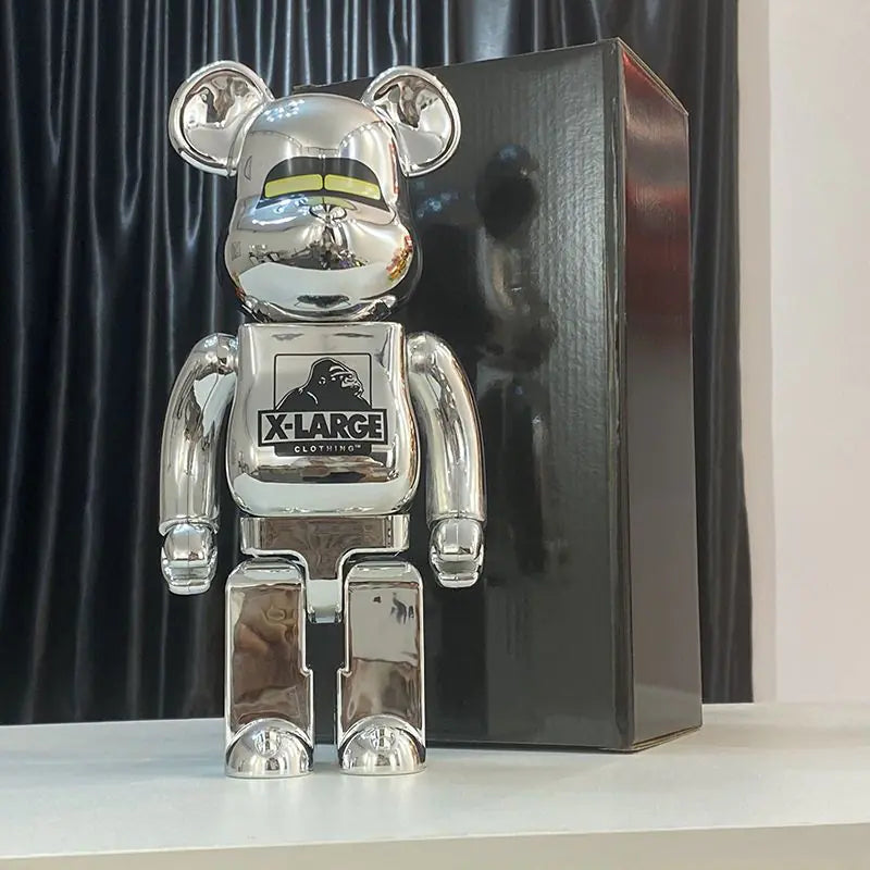 Bearbrick Floral Kid's Violent Bear Figurine Model