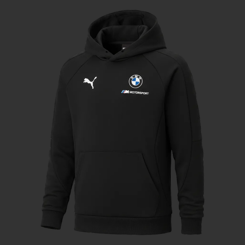 PUMA Boys BMW M Motorsports Essentials Hoodie Black