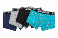 Quiksilver Boys Stretch Boxer Briefs (4 Pack), Quiksilver Boys Performance Boxer Briefs – 4 Pack