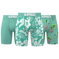 PSD Island Vibes Boxer Briefs – 3 Pack, PSD Mens Performance Boxer Briefs (3 Pack)