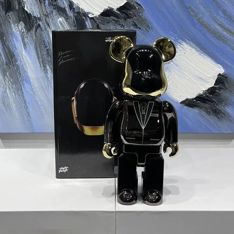 Bearbrick Floral Kid's Violent Bear Figurine Model