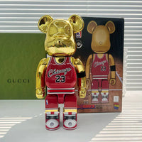 Bearbrick Floral Kid's Violent Bear Figurine Model