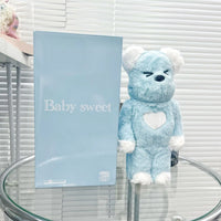 Bearbrick Floral Kid's Violent Bear Figurine Model