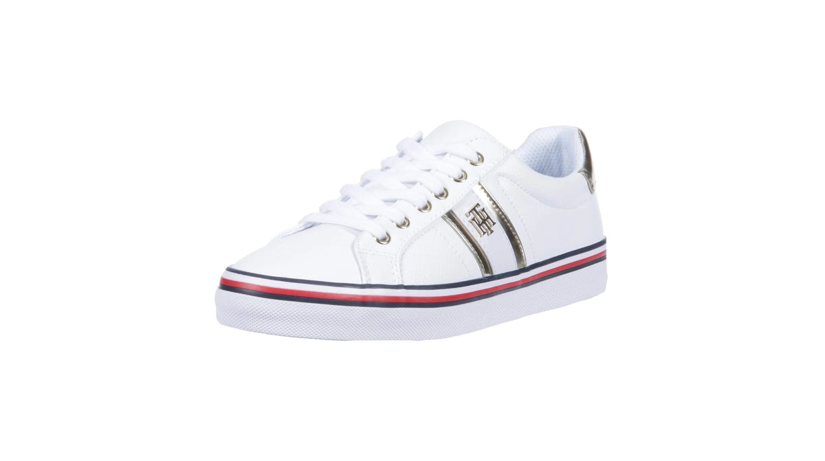 Tommy Hilfiger Womens Fentii Sneaker White 6.5