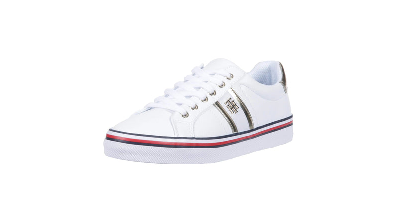 Tommy Hilfiger Womens Fentii Sneaker White 6.5