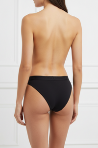 Calvin Klein Ideal Micro Low Rise String Thong Black