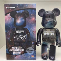 Bearbrick Floral Kid's Violent Bear Figurine Model